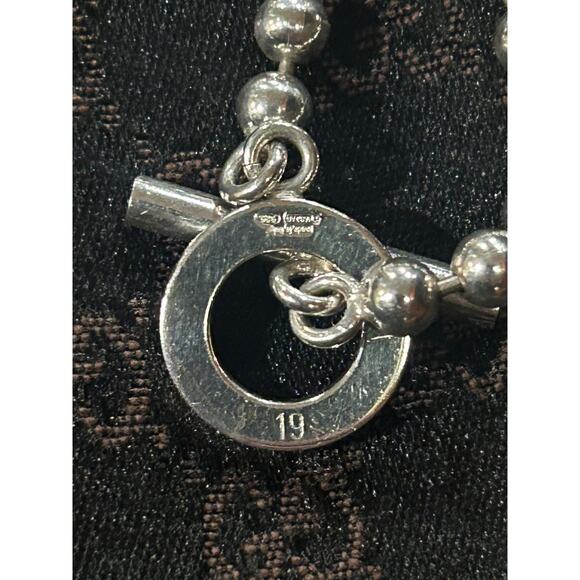 Gucci Sterling Silver Ball Chain Bracelet - Picture 7 of 8